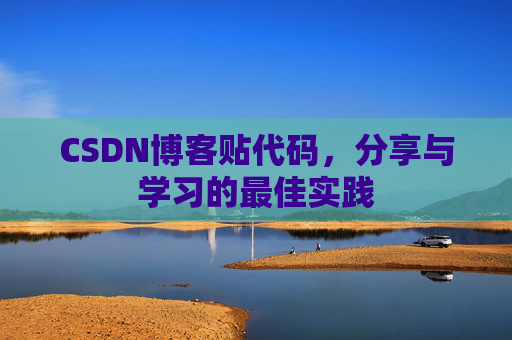 CSDN博客贴代码，分享与学习的最佳实践
